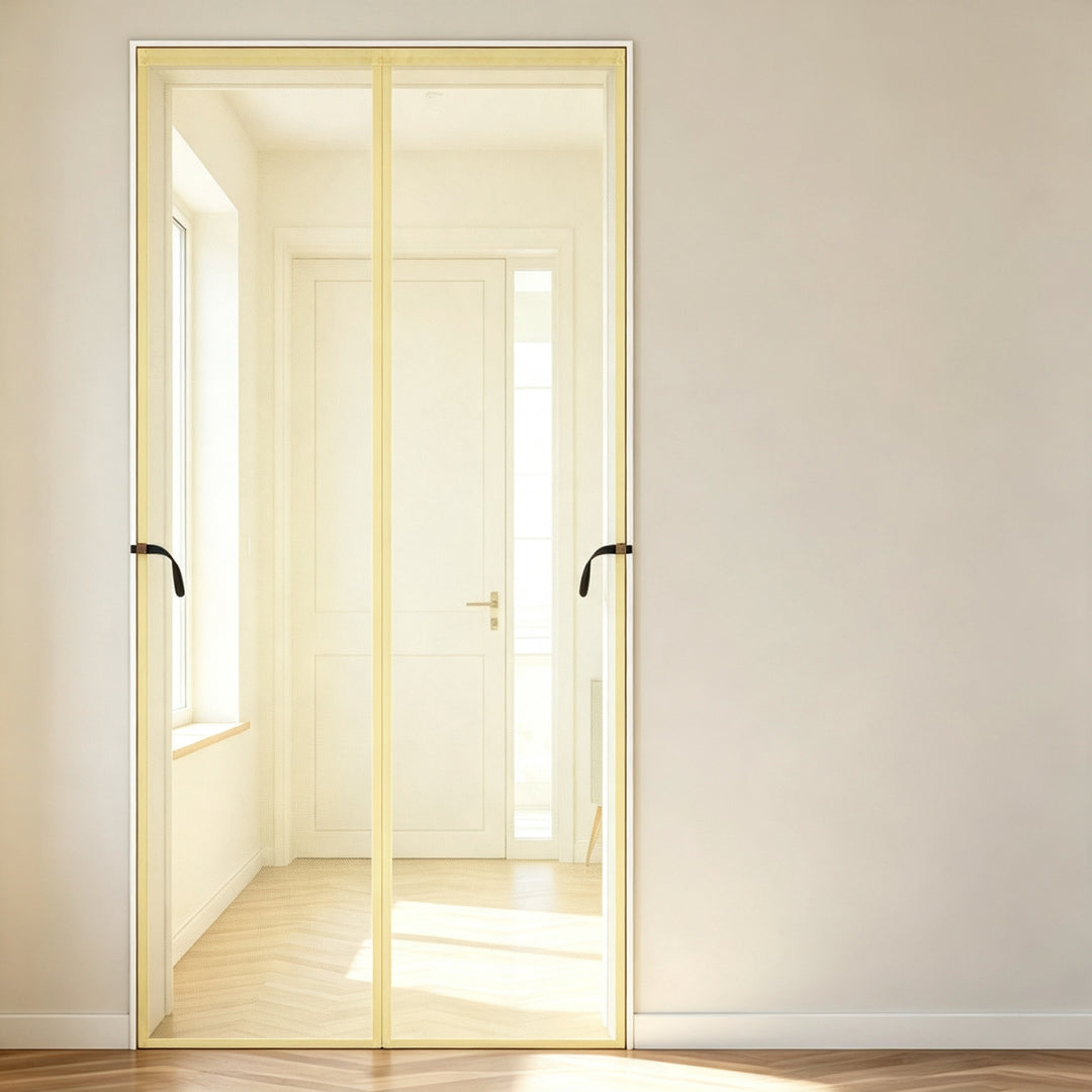Stay‑Flat Magnetic Mesh Door