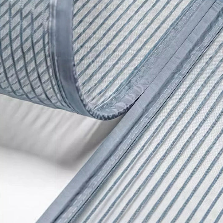 Stay‑Flat Magnetic Mesh Door