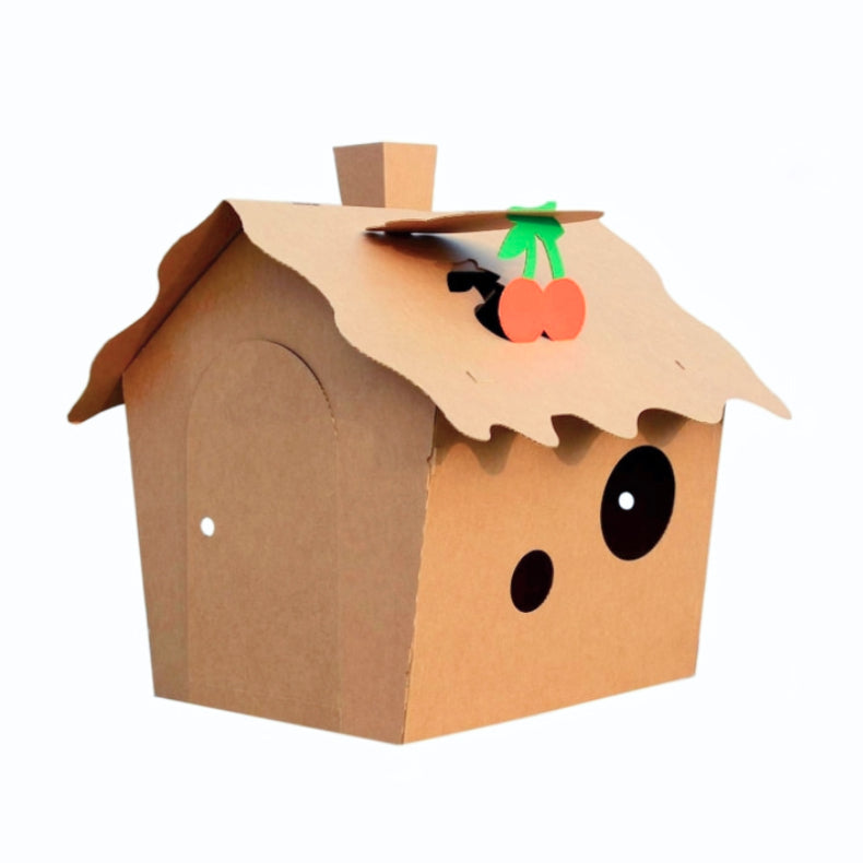 DIY Cardboard Playhouse