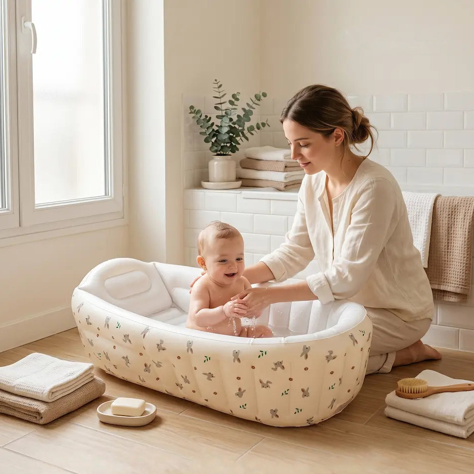 Travel-Ready Baby Bath Tub