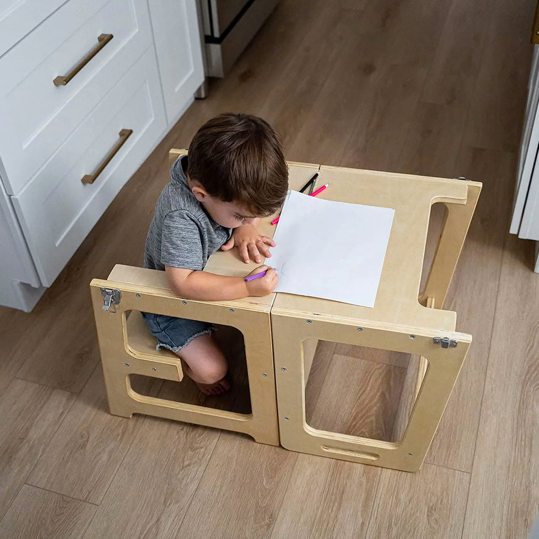Convertible Learning Tower with Art Board