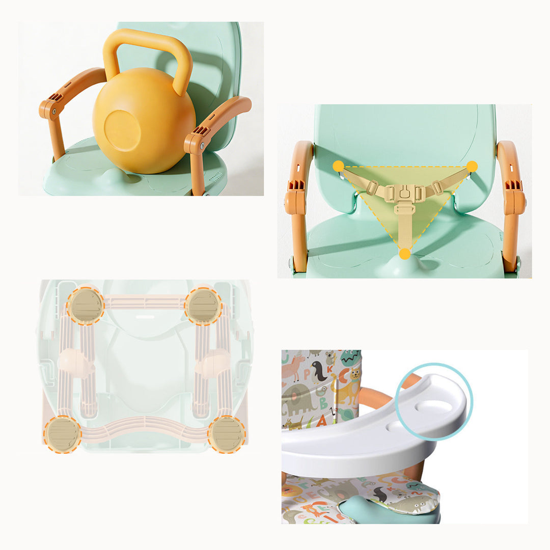 Quick-Detach Travel Feeding Chair