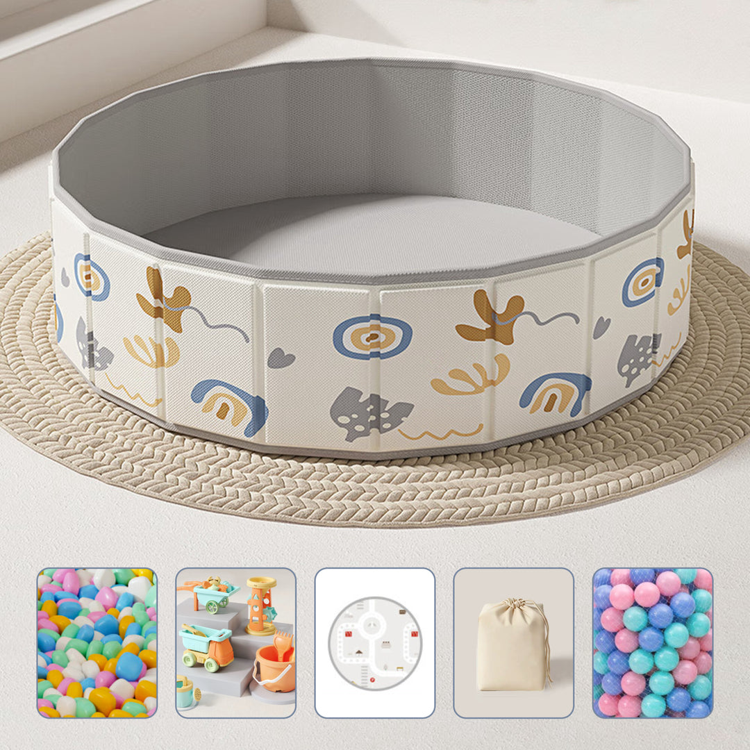 HomeBeach Mess-Contained Ball & Sand Pool
