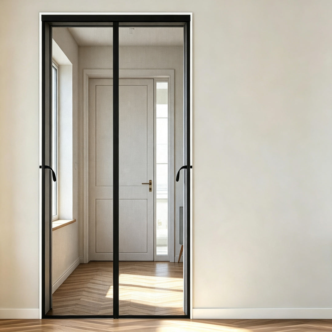 Stay‑Flat Magnetic Mesh Door