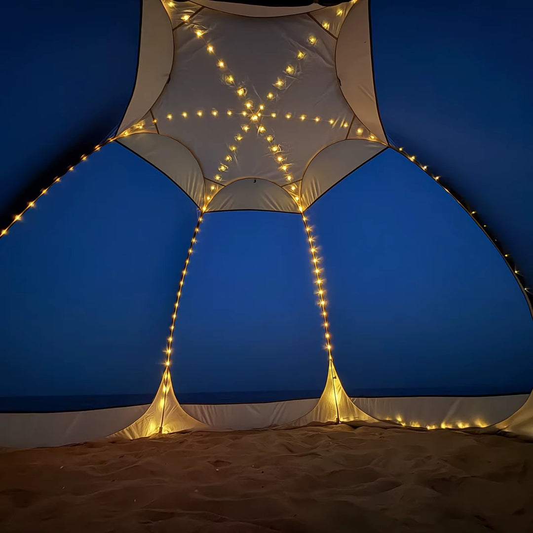 Pop-Up Mesh Pavilion