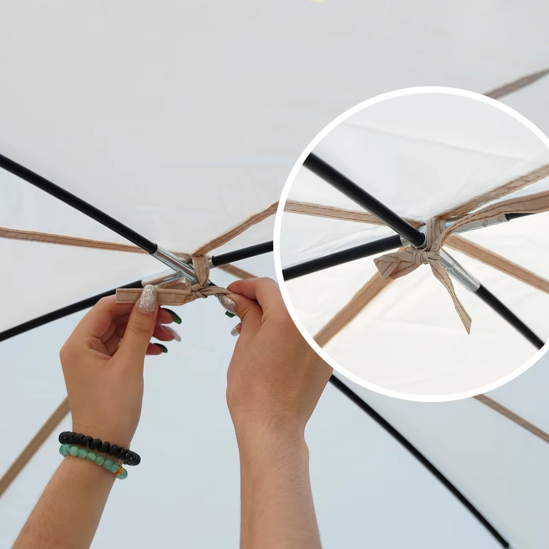 Pop-Up Mesh Pavilion