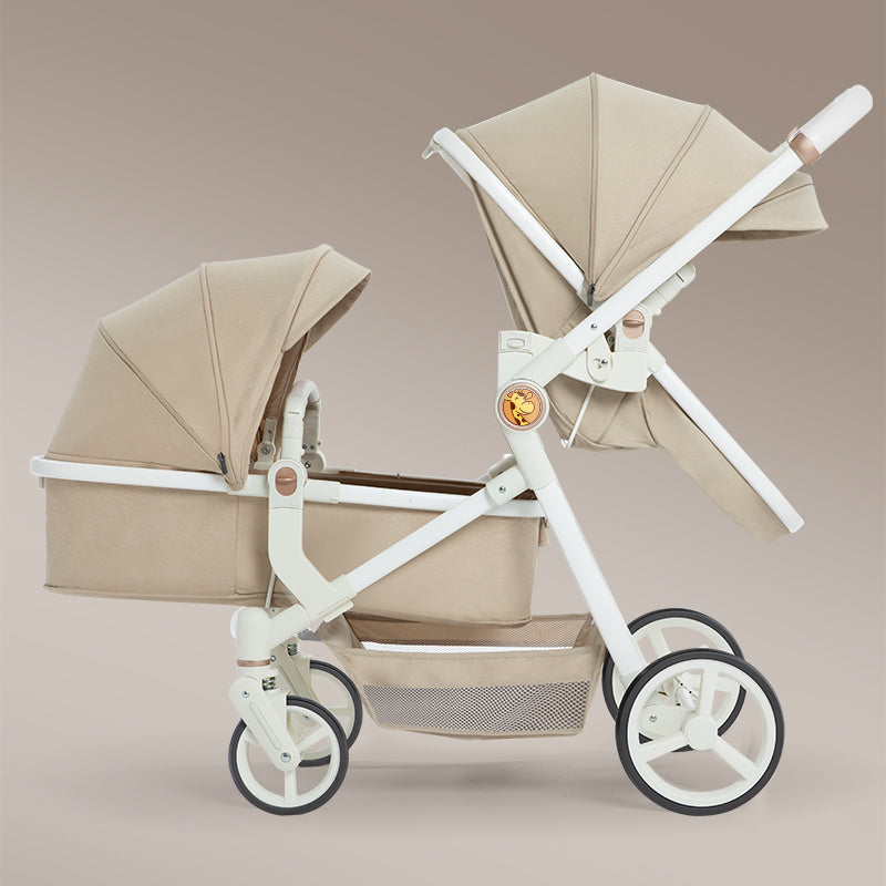 Portable Tandem Stroller & Carrier Seats