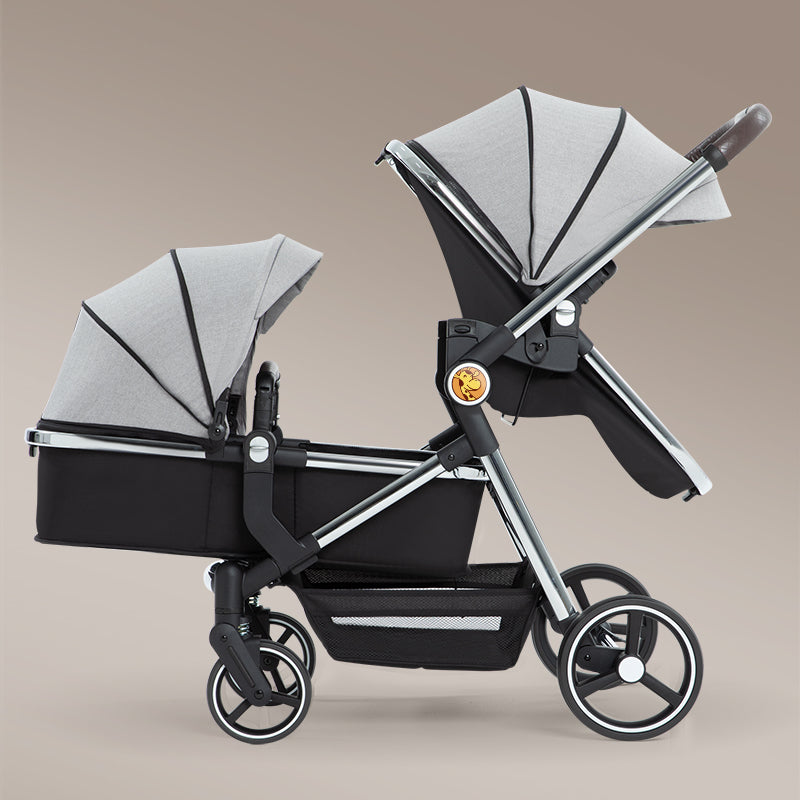 Portable Tandem Stroller & Carrier Seats