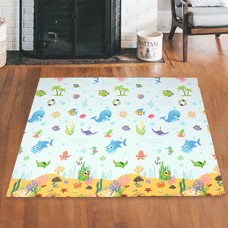 summer infant playpen mat Cushion Pad Mat for Baby Playpen — Undersea World / 4XL (80"x70")