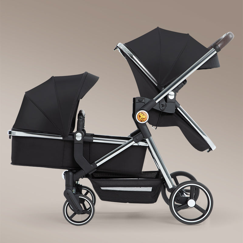 Portable Tandem Stroller & Carrier Seats