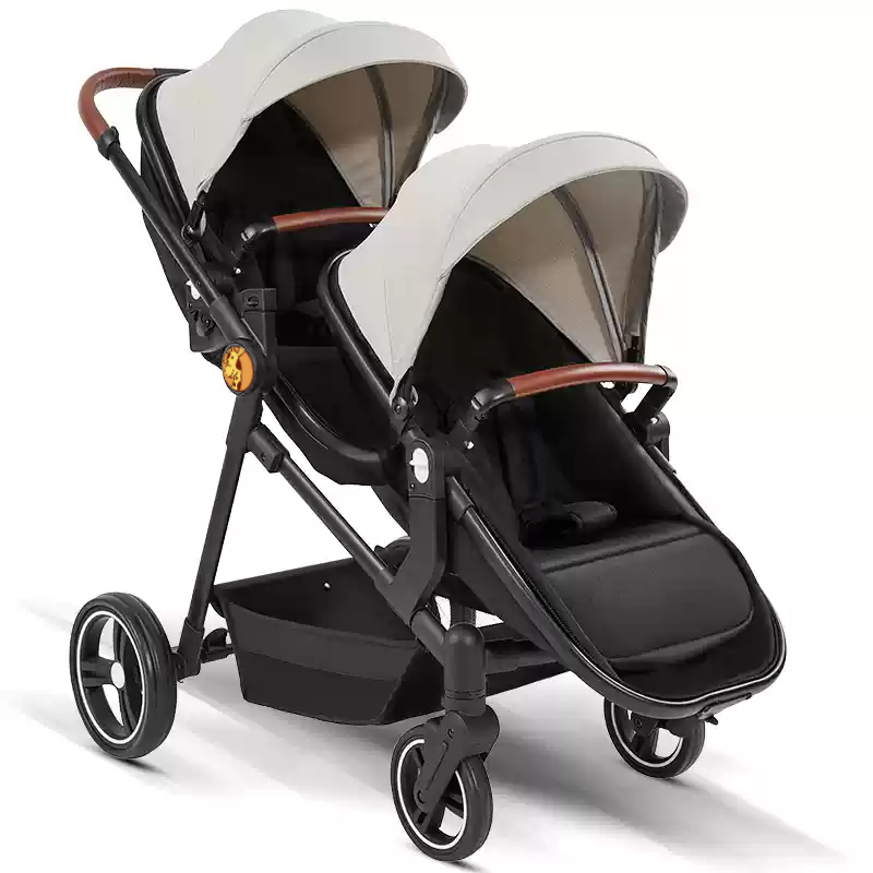 Portable Tandem Baby Stroller