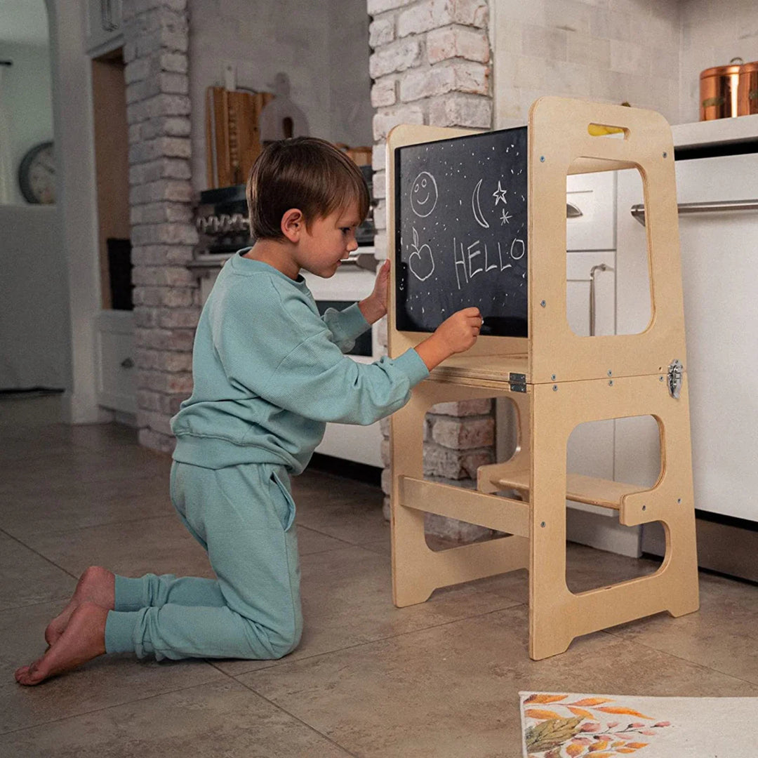 Convertible Learning Tower with Art Board