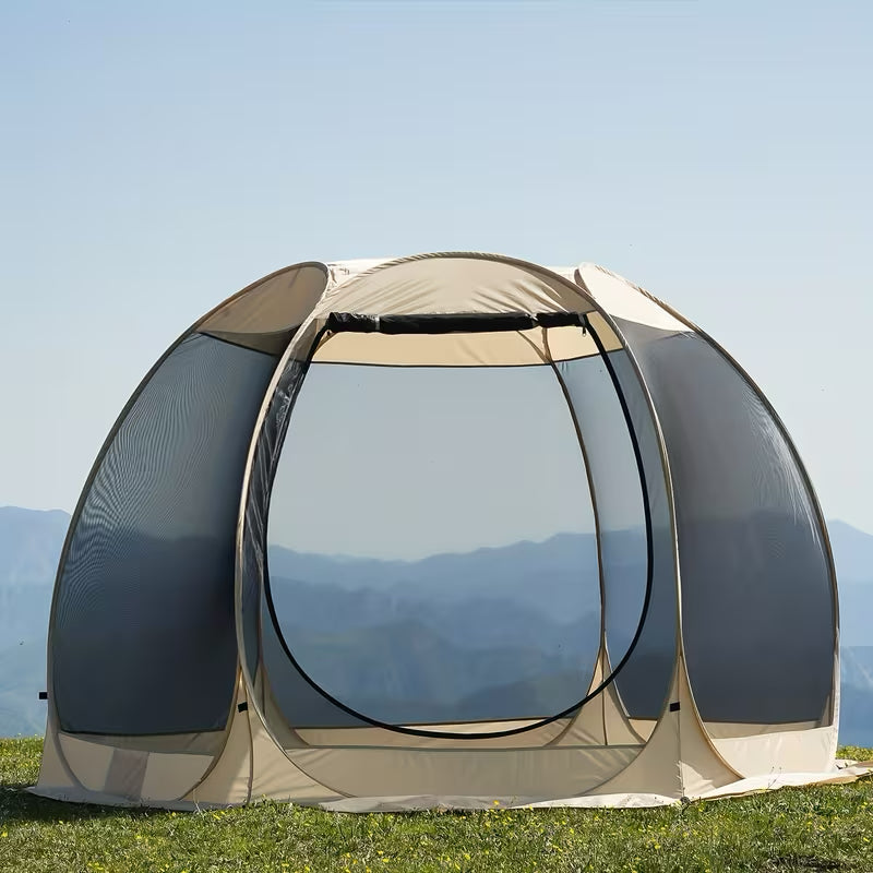 Pop-Up Mesh Pavilion