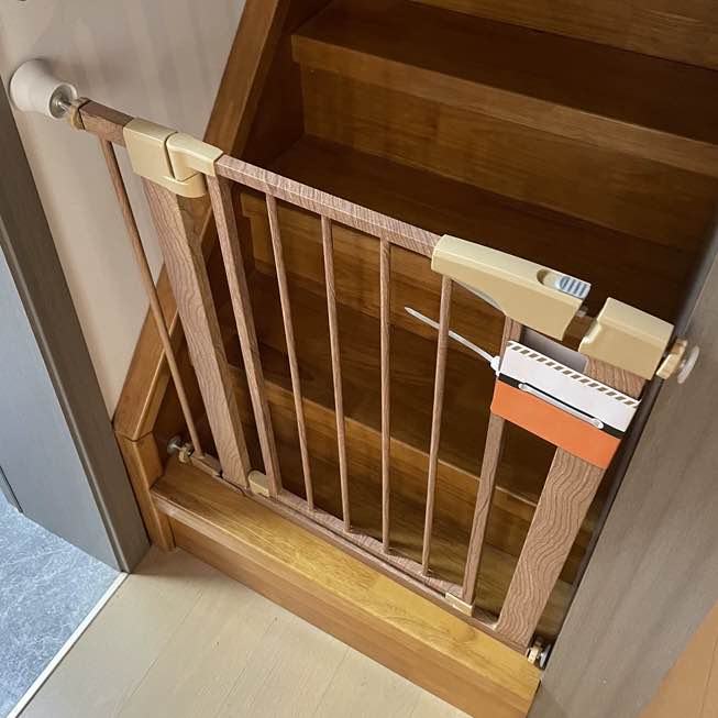Woodgrain Child Safety Barrier