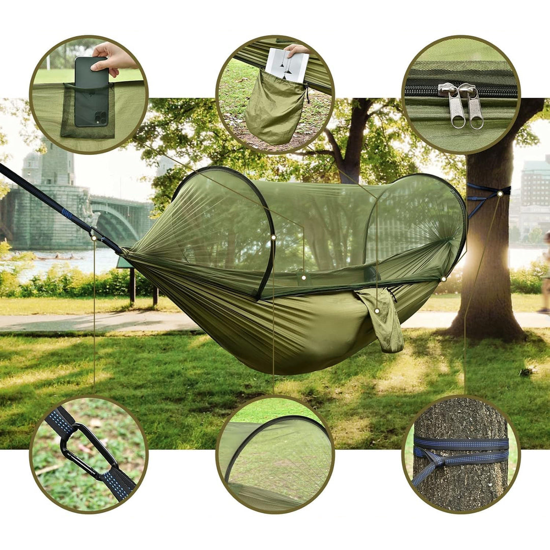 Shade & Net Hammock