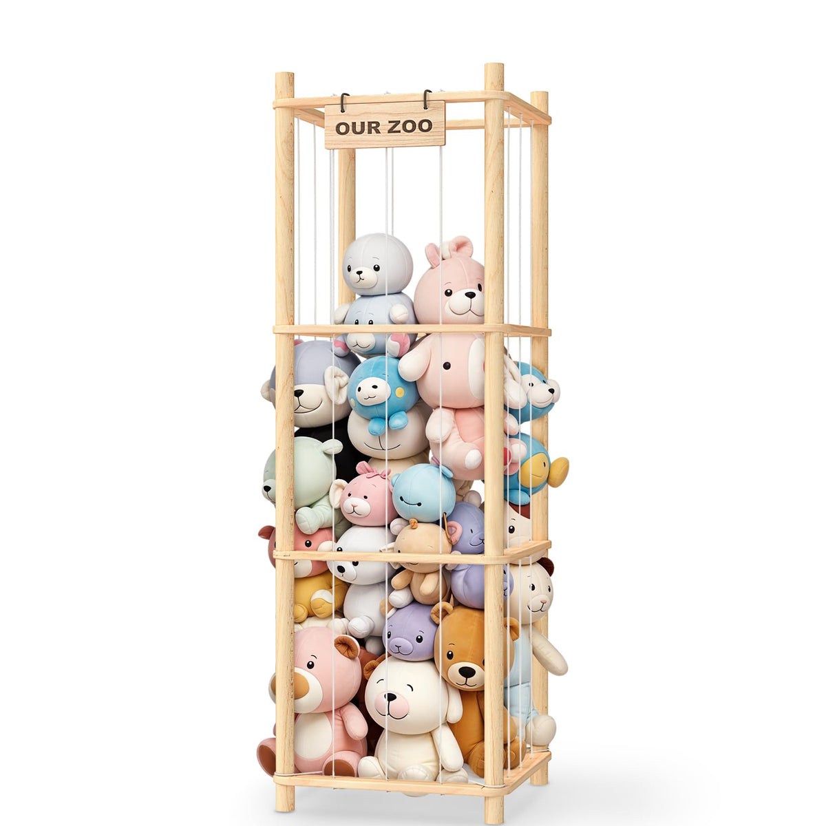Kids Plush Storage Rack – HappyGira