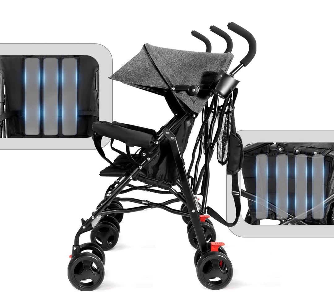 Backpack Twin Stroller