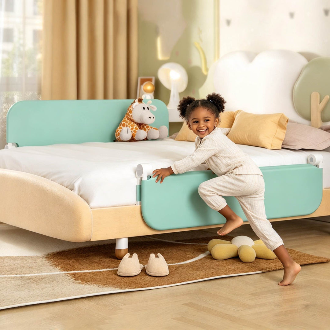 Fold-Down Safety Bed Rail