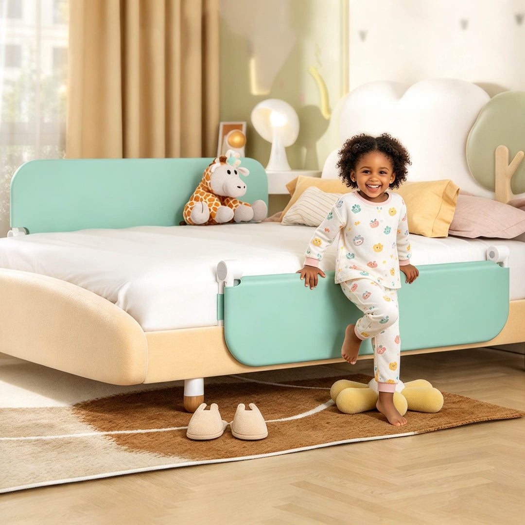 Fold-Down Safety Bed Rail