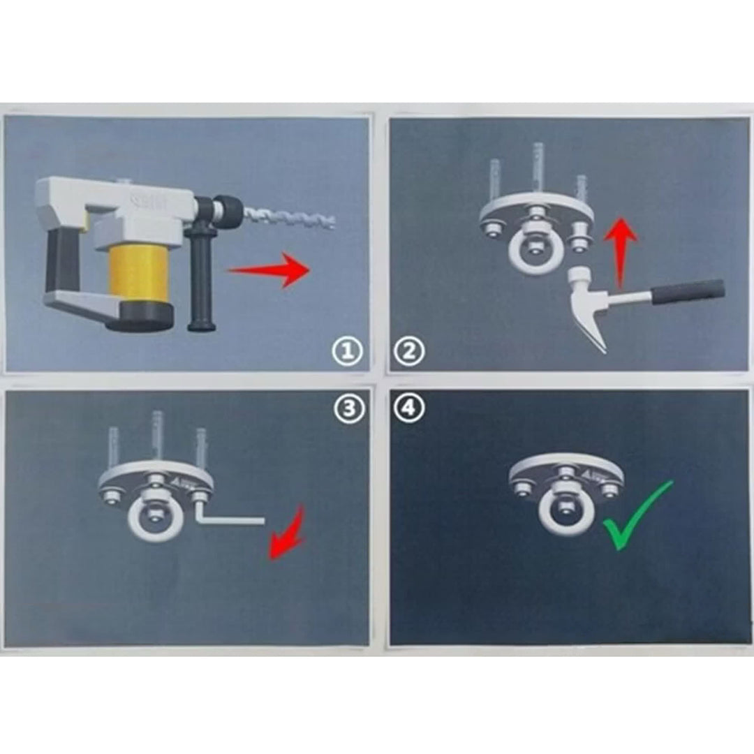 304 Stainless Steel Ceiling Swing Hanger Kit