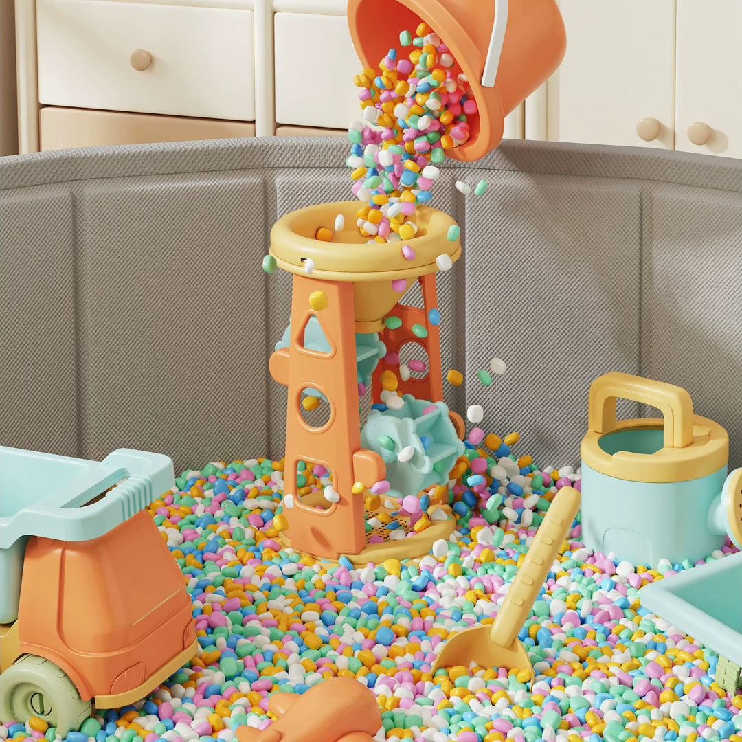 HomeBeach Mess-Contained Ball & Sand Pool