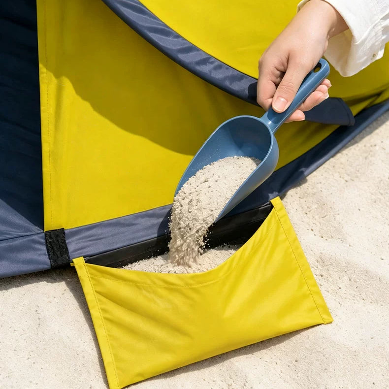 SilverGuard Family Pop-Up Beach Tent