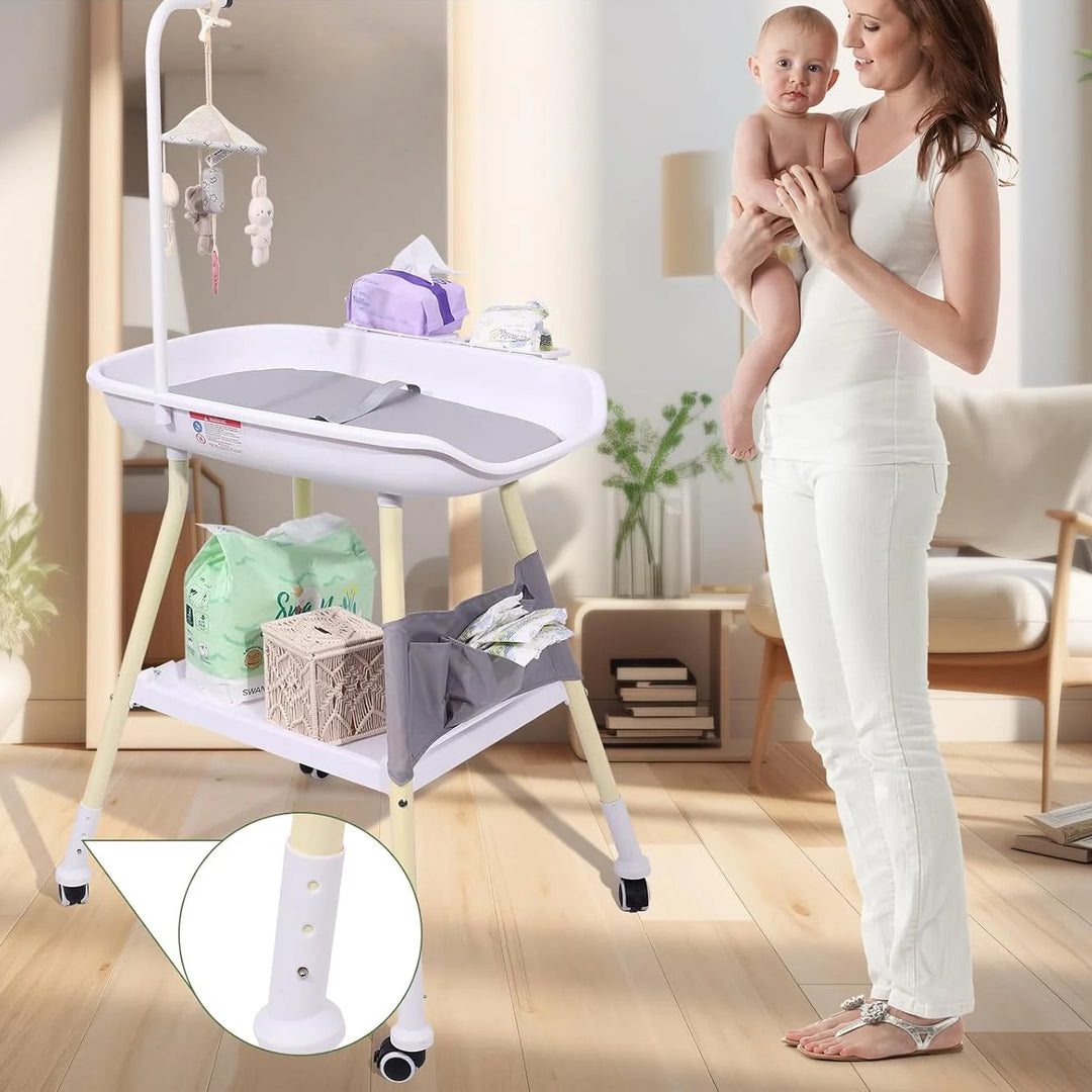 2-in-1 Baby Bath & Changing Table