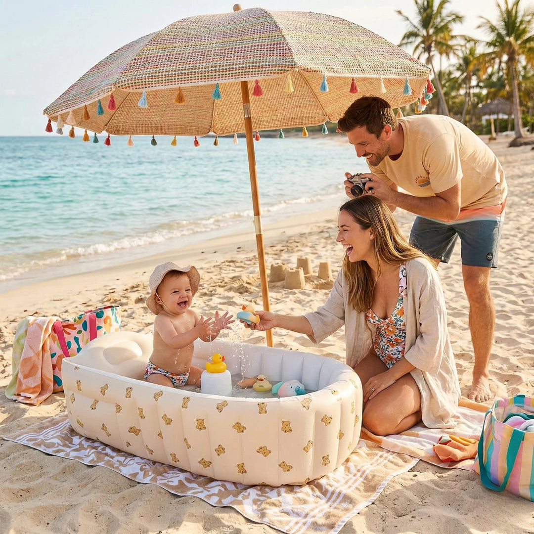 Travel-Ready Baby Bath Tub