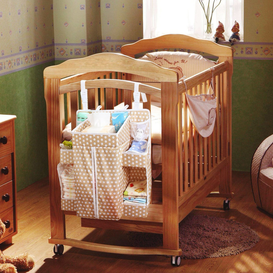 Crib & Playpen Strap Organizer
