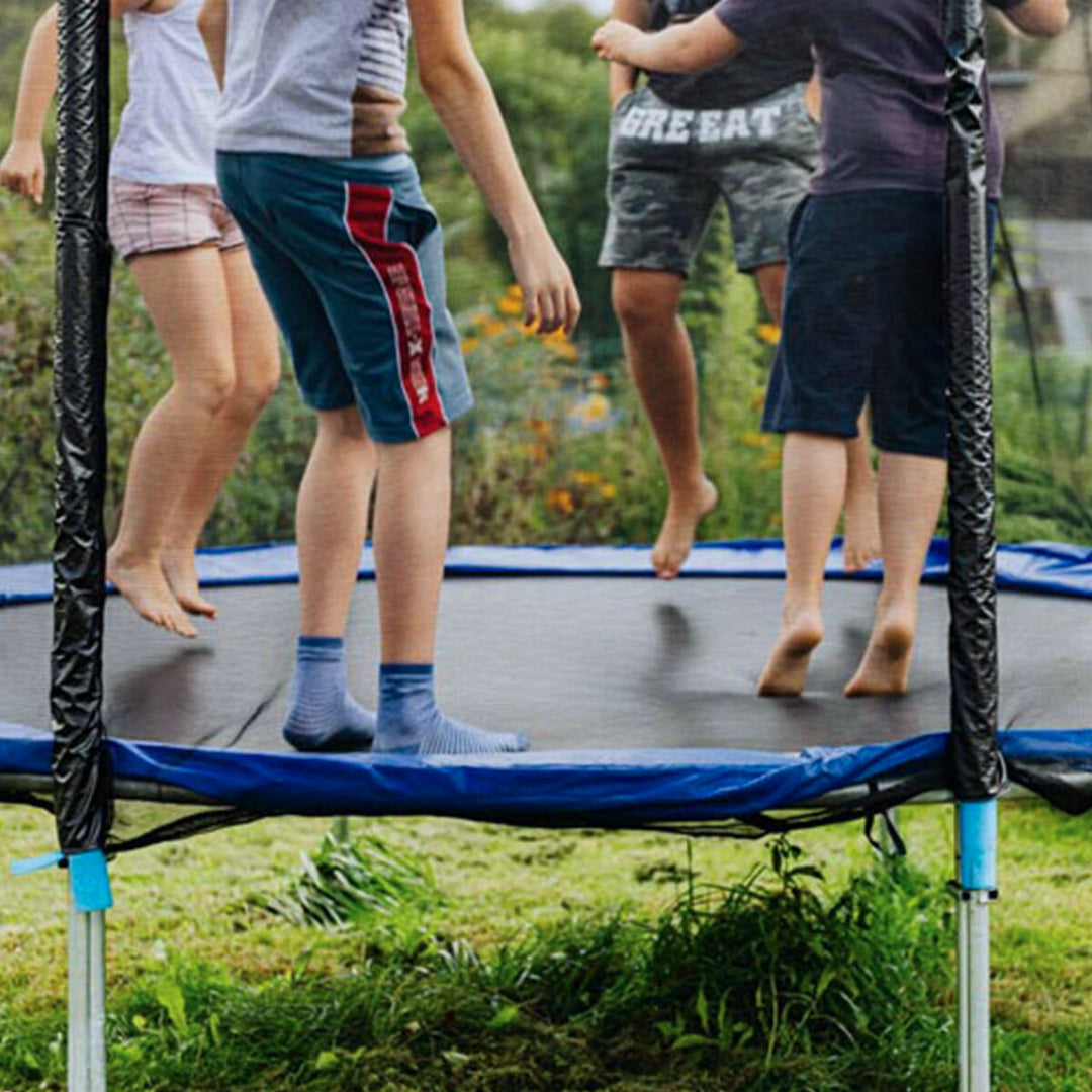 Outdoor Trampoline with Safety Enclosure