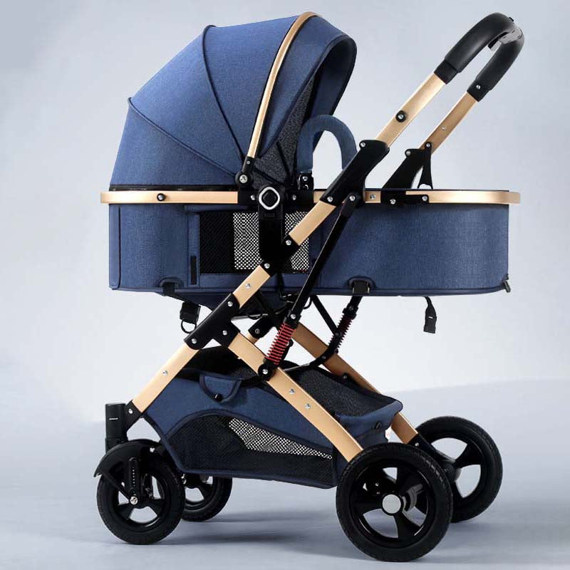 Side-by-Side Convertible Baby Stroller
