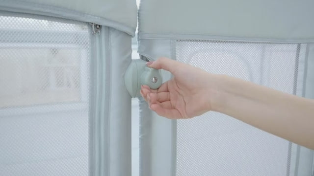 Adult-Accessible Baby Playpen