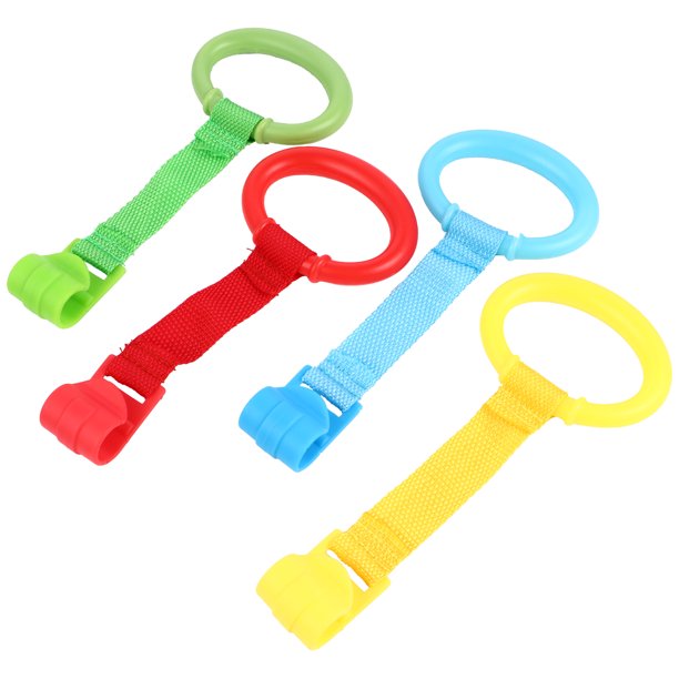 4 Pcs Pull-Up Rings Pack for Baby Playpen