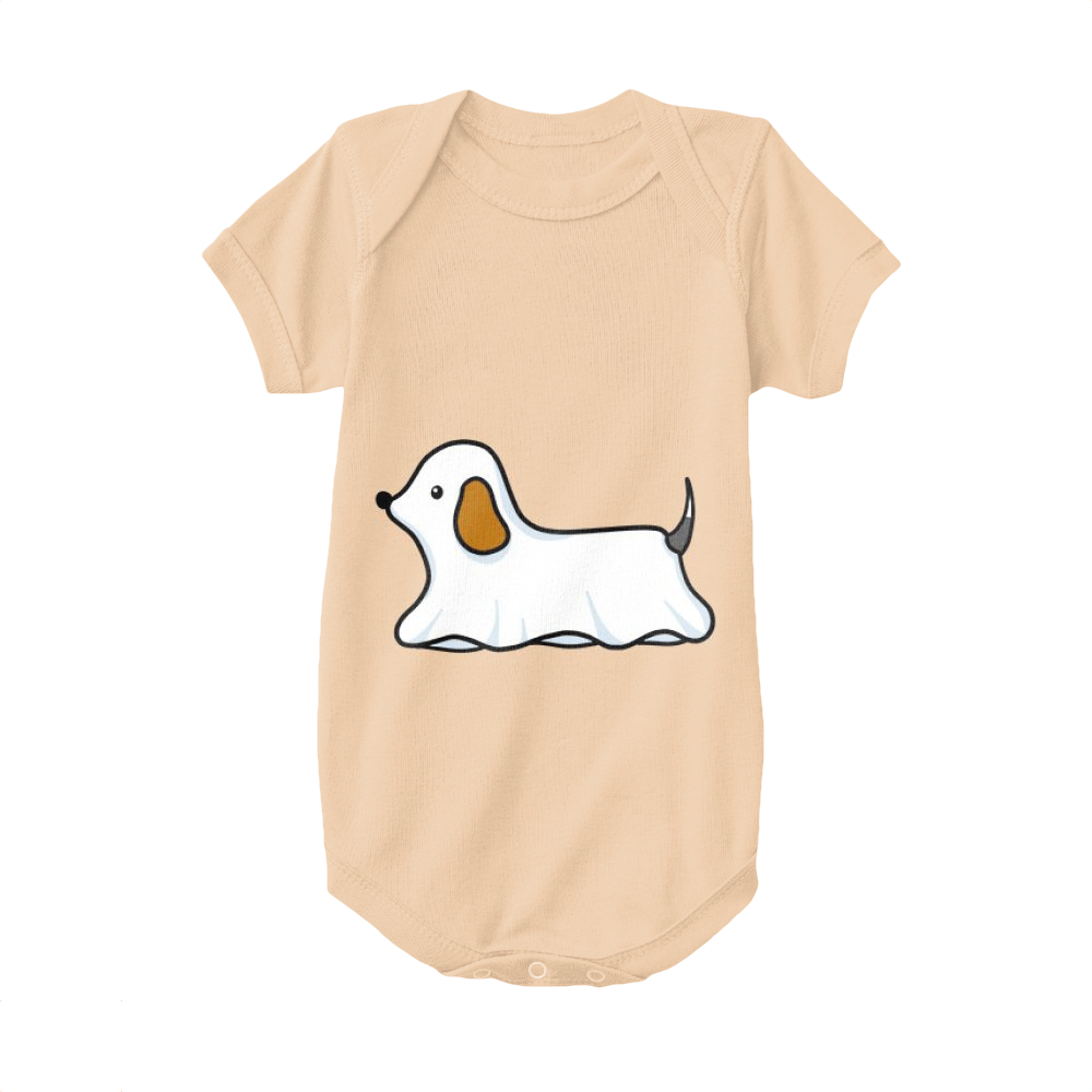 Apricot,Baby Onesie,Beagle,Dog Dressed As A Ghost