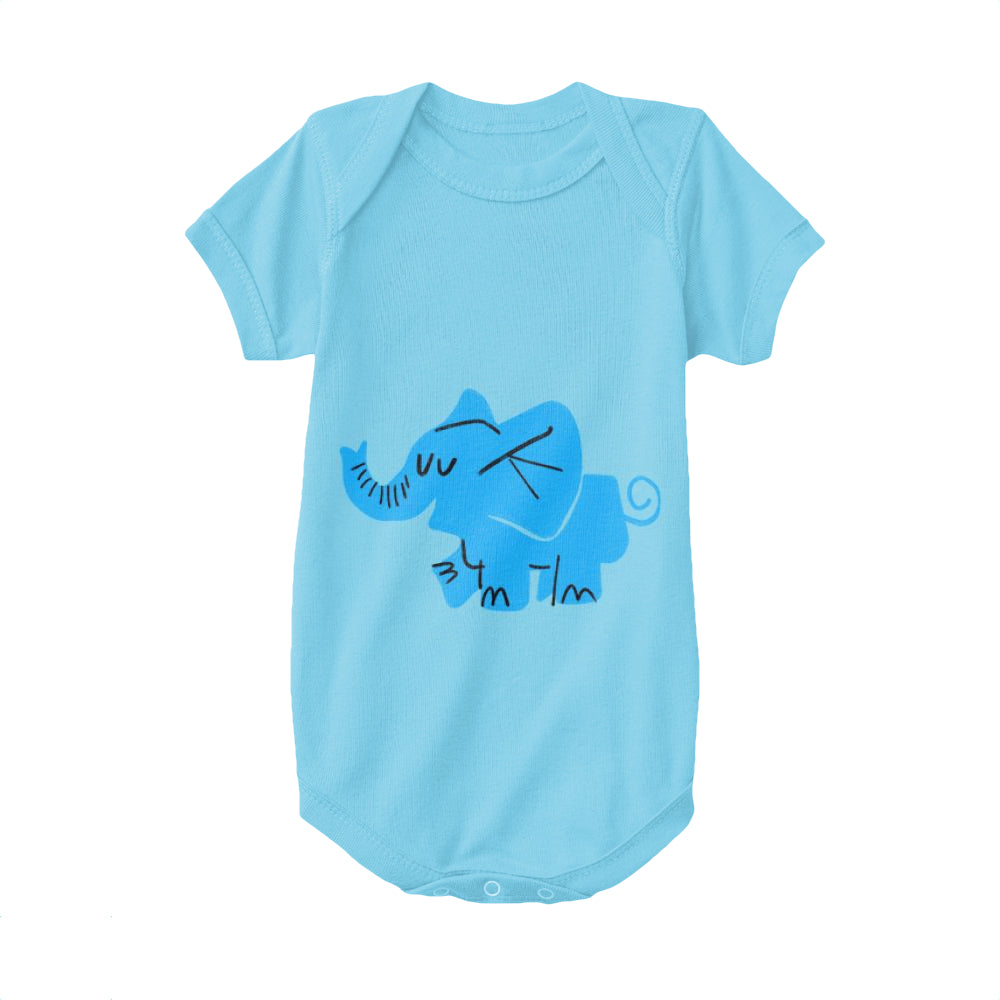 Elephant 2024 onesie baby